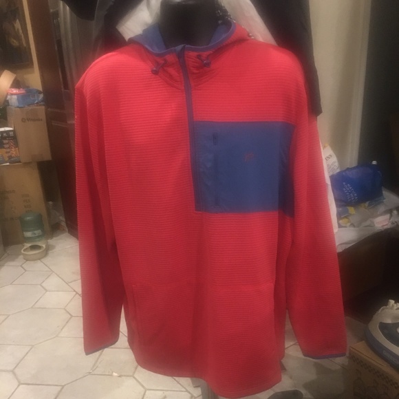 Southern Tide textured pullover with hood - Picture 1 of 4